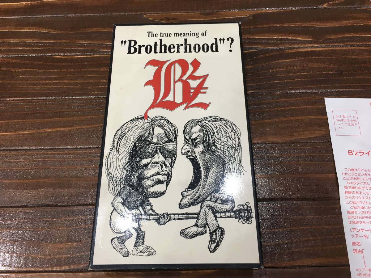  B'z The true meaning of Brotherhood？ 1999年 112分 VHS ジャンク JChere雅虎拍卖代购