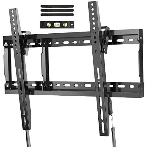 ブラック PERLESMITH テレビ壁掛け金具 37～70インチ 液晶テレビ対応 耐荷重60kg 左右移動式 角度調節可能 VESA対応_画像1