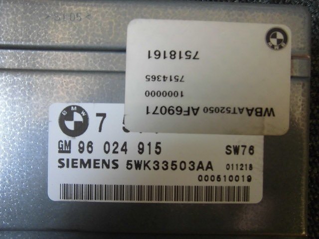 ★ BMW 316ti コンパクト E46 3シリーズ 02年 AT18 ATコンピューター (在庫No:A15601) (5838)_画像3