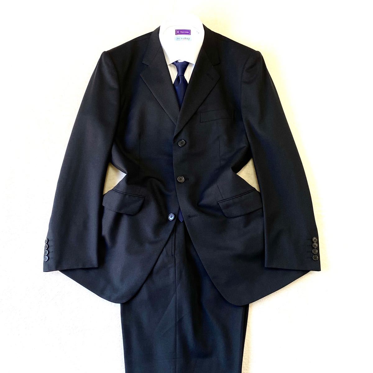 Q656 Paul Smith LONDON ポールスミス 日本製 美品 春夏重宝 半裏仕様