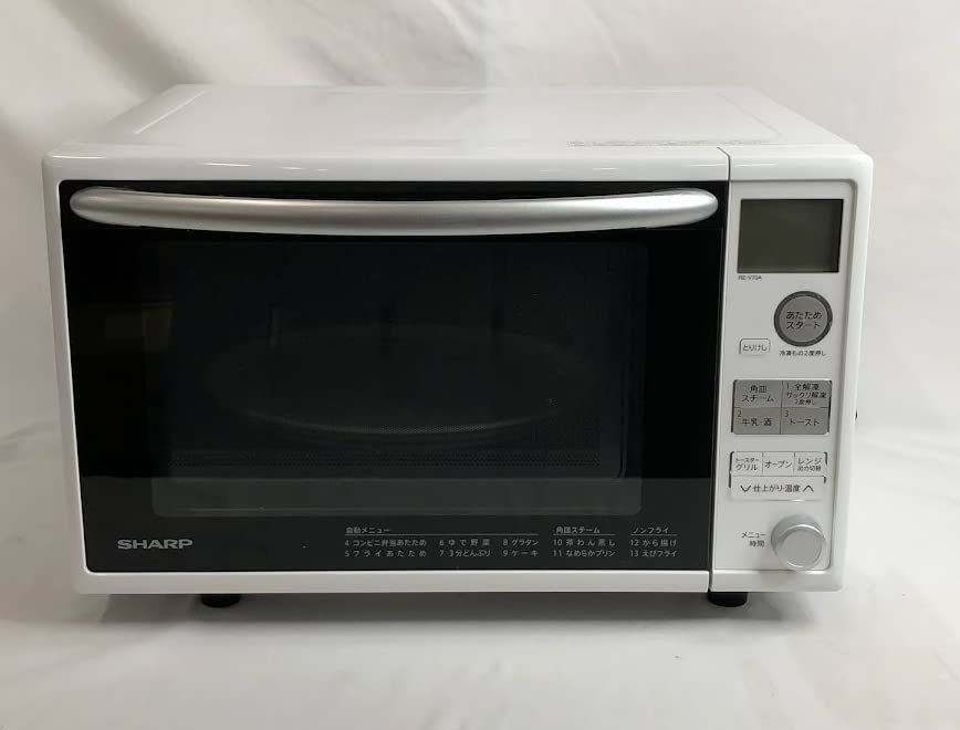 シャープ スチームオーブンレンジ 20L ホワイト RE-V70A-W www.gastech