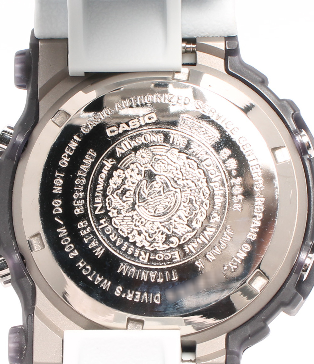 【1円スタート】 訳あり カシオ 腕時計 2005年国際イルカクジラ会議 G-SHOCK FROGMAN ソーラー GW-205K メンズ CASIO_画像4