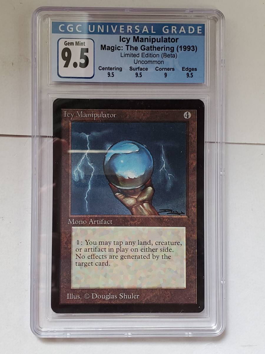 ●MTG● β ベータ 氷の干渉器(英語 CGC 9.5 GEM MINT)_画像1