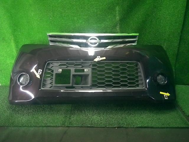 ルークス ハイウェイスター DBA-ML21S Fバンパー フロントバンパー ZED