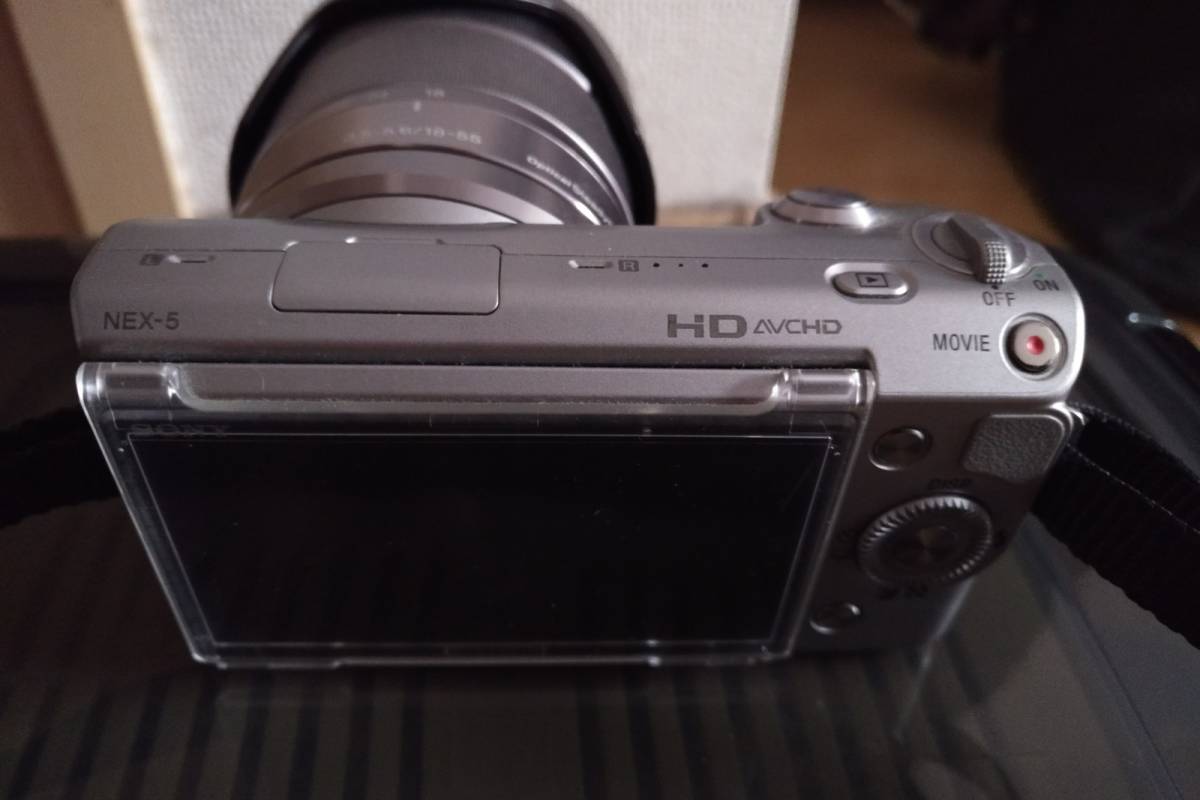 SONY ソニー α アルファ NEX-5 ズームレンズキット シルバー 18 SONY ソニー α アルファ NEX-5 ズームレンズキット シルバー 18