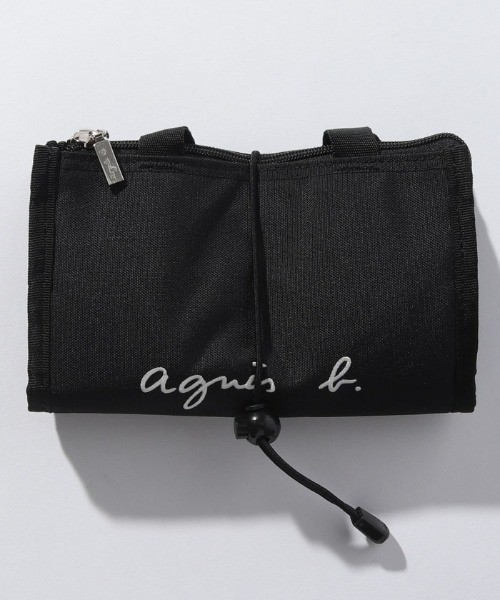 《新品・タグ付き》 アニエスベー  ロゴ刺繍 保冷ランチバッグ