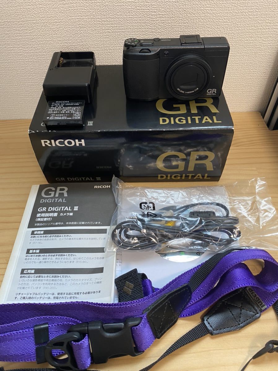 通常在庫品 【美品】RICOH GR DIGITAL3 おまけ付き GR3 ⅲ - デジタル