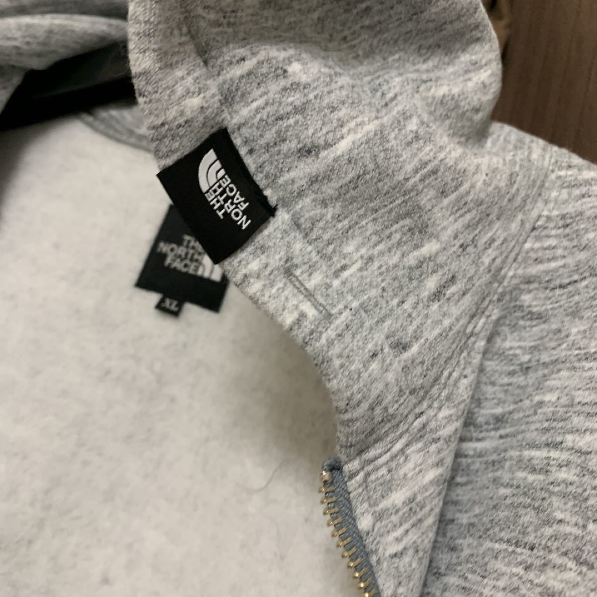 ノースフェイスグラビティパーカーXL白馬グレーニセコ THE NORTH FACE 裏起毛