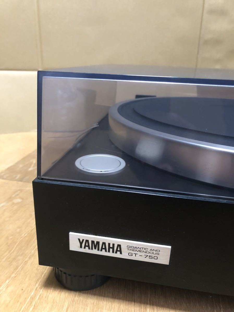 YAMAHA レコードプレーヤー GT-750ヤマハ 電源確認のみ　ターンテーブル _画像5