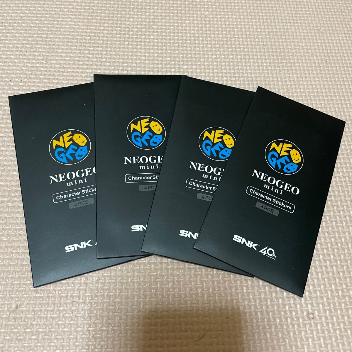 NEOGEO mini キャラクターステッカー (4枚入り)｜PayPayフリマ