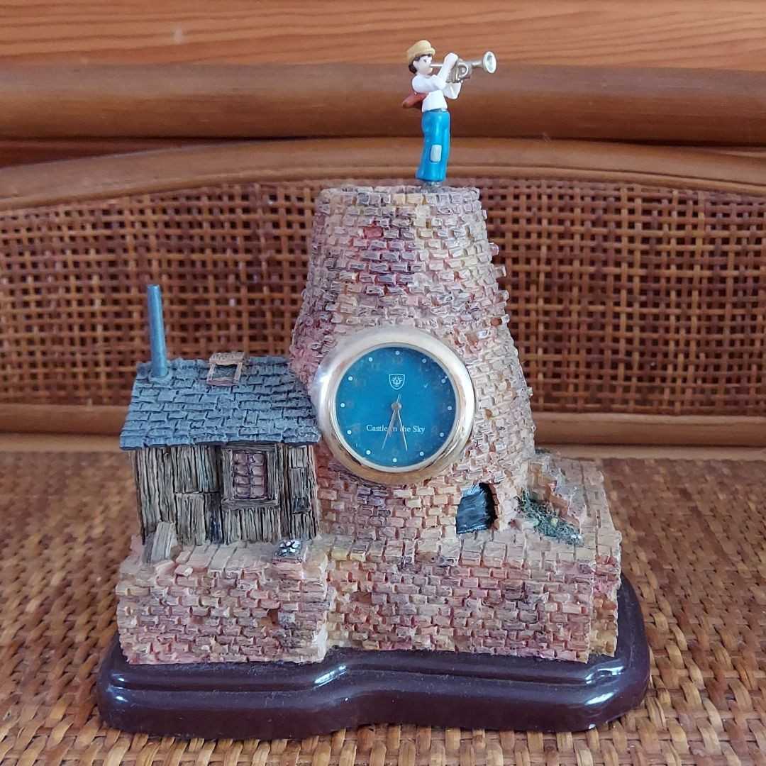 天空の城ラピュタ バズーの家 ジオラマ置時計 - プラモデル
