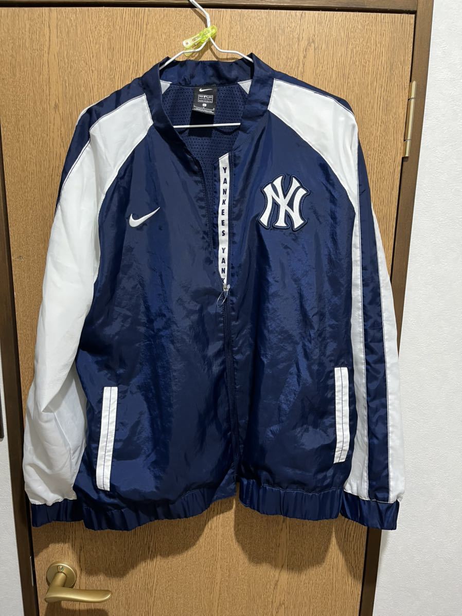 レア ニューヨーク ヤンキース NIKE コラボ ナイロン ジャケット