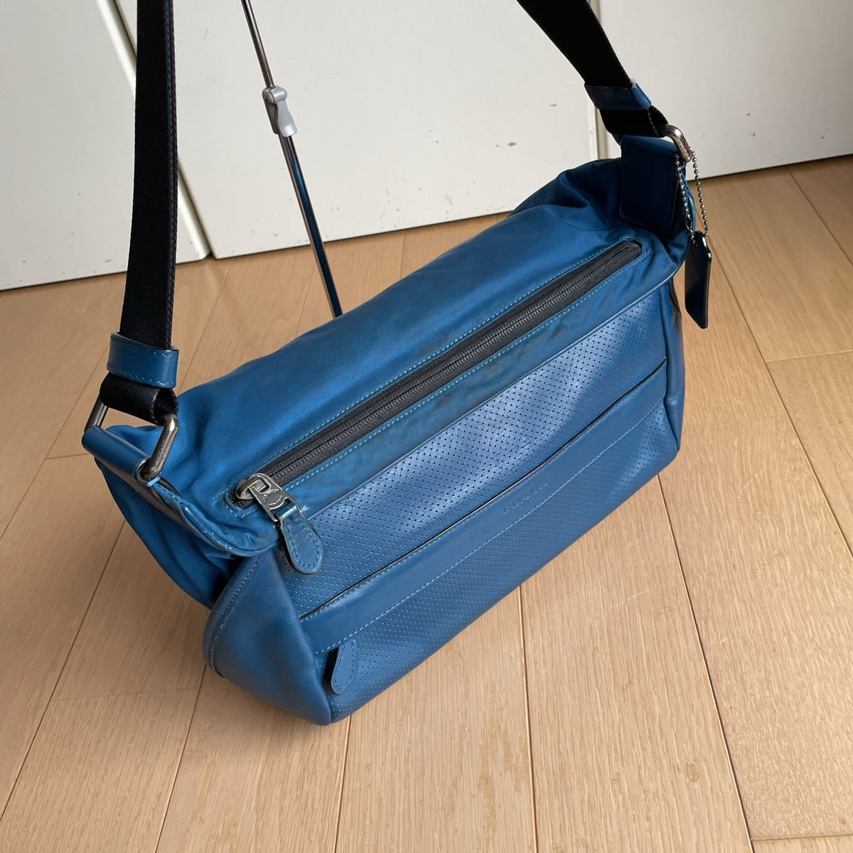 をコメント COACH - COACH テレイン ウエストポーチ ボディーバッグ