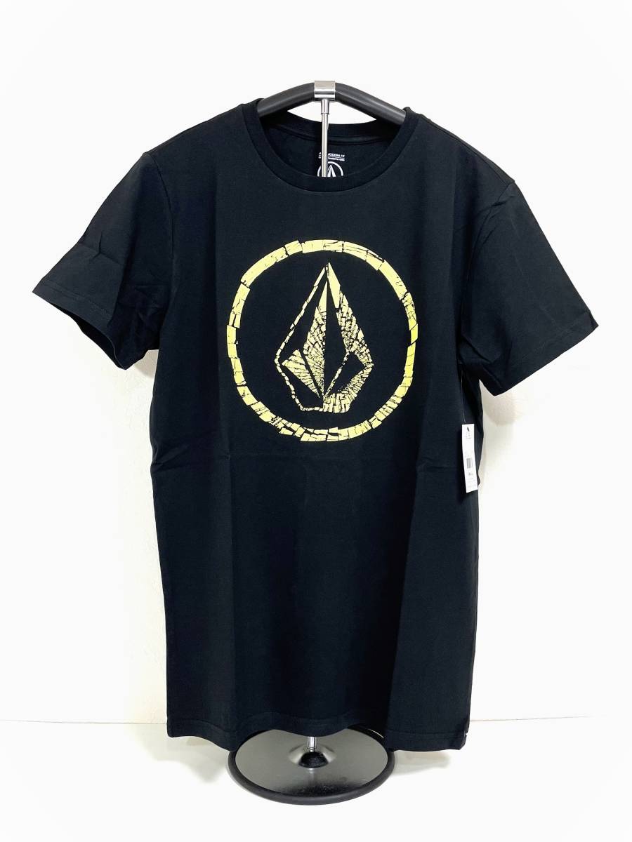 VOLCOM ボルコム AF512202BLC メンズ Sサイズ 半袖Tシャツ ロゴティー プリントTee T-Shirts ブラック色 ヴォルコム 新品 即決 送料無料の画像1