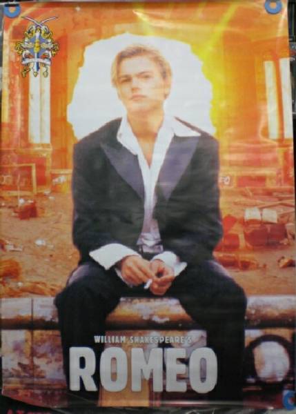 * unused / direct import poster /ROMEO+JULIET①/ Romeo / DiCaprio 