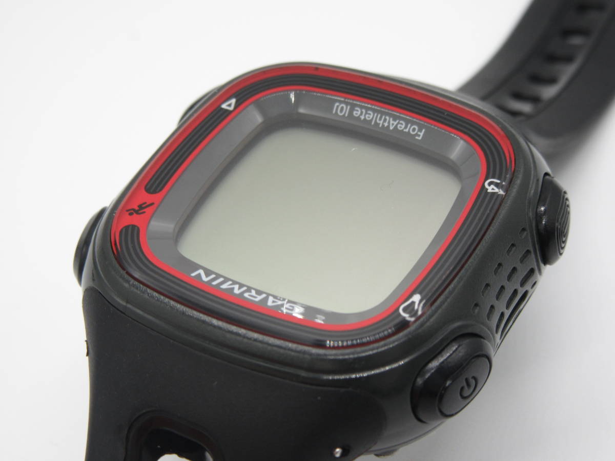 GARMIN( Garmin ) Fore Athlete 10J black wristwatch secondhand goods M4-37A