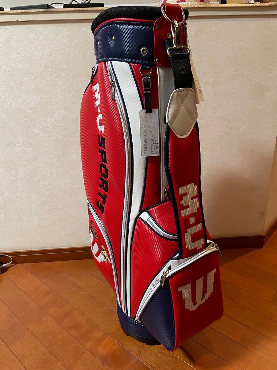 低価格 新品タグ付き M・U SPORTS MUスポーツ キャディバッグ