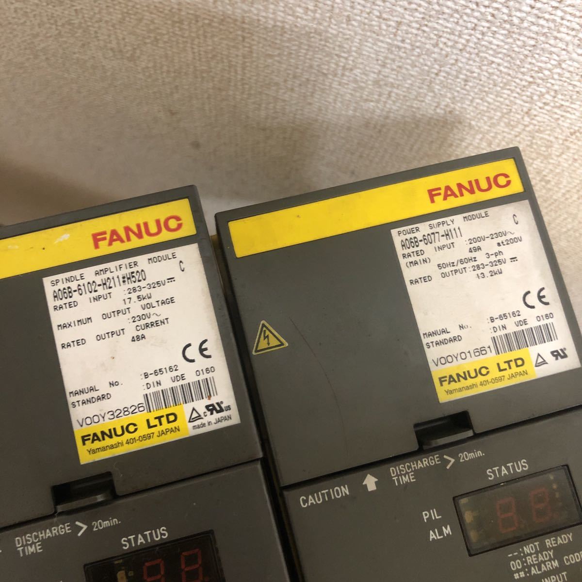 未確認」FANUCファナック電源モジュールA06B-6077-H111/スピンドル