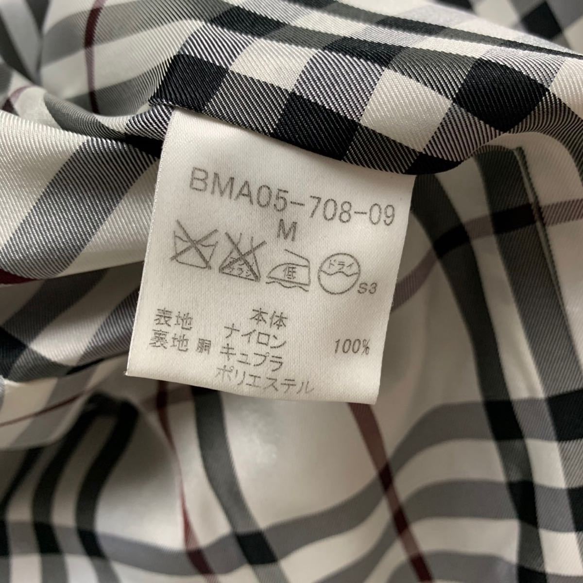 新品同様☆バーバリーブラックレーベル BURBERRY BLACK LABEL トレンチ