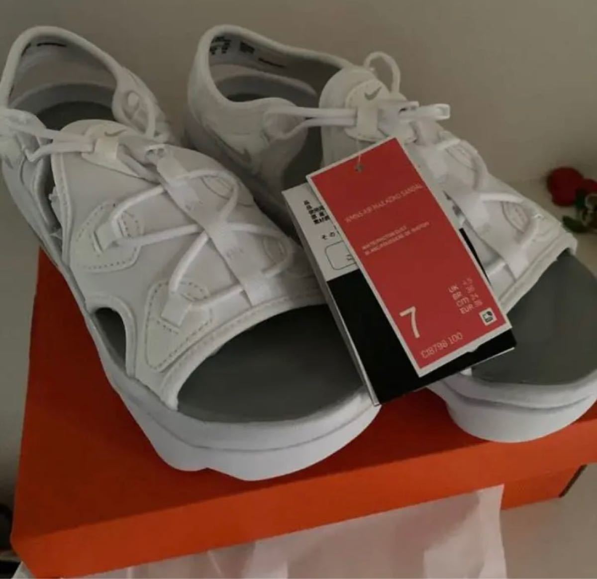 注目 NIKE 24cm ホワイト エアマックスココ - サンダル - reachahand.org 特注製品 NIKE エアマックスココ◆新品同様 サンダル