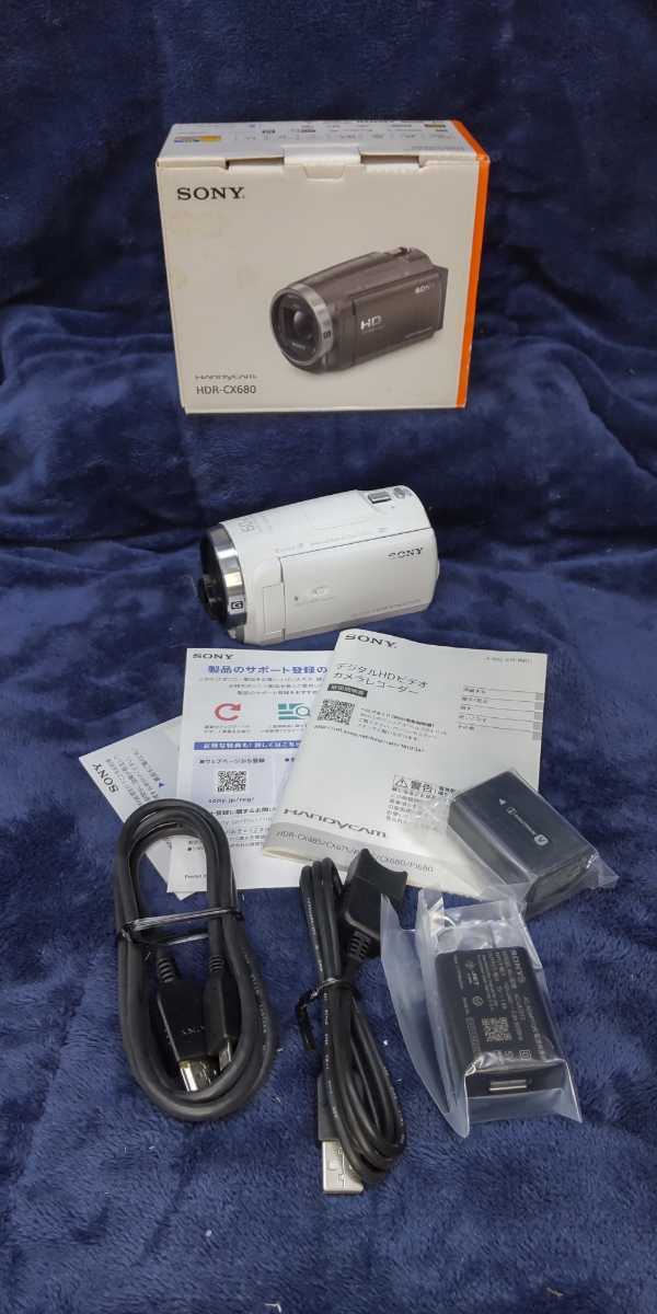 に初値下げ！ 【新品未使用品】SONYデジタルビデオカメラ［HDR-CX680 