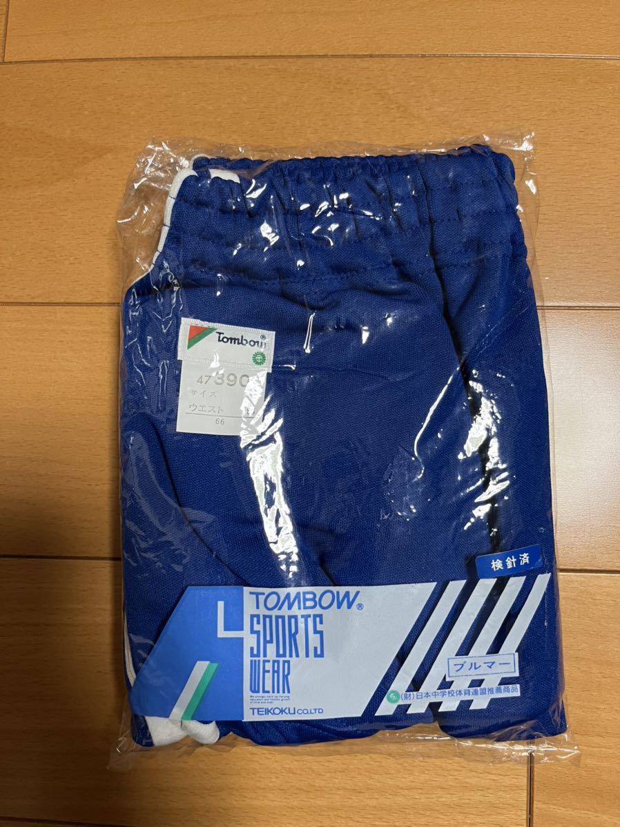 新品 当時物 トンボ 旧旧タグ tombow ブルマー ライン入り L 新品 当時物 トンボ 旧旧タグ tombow ブルマー ライン入り L