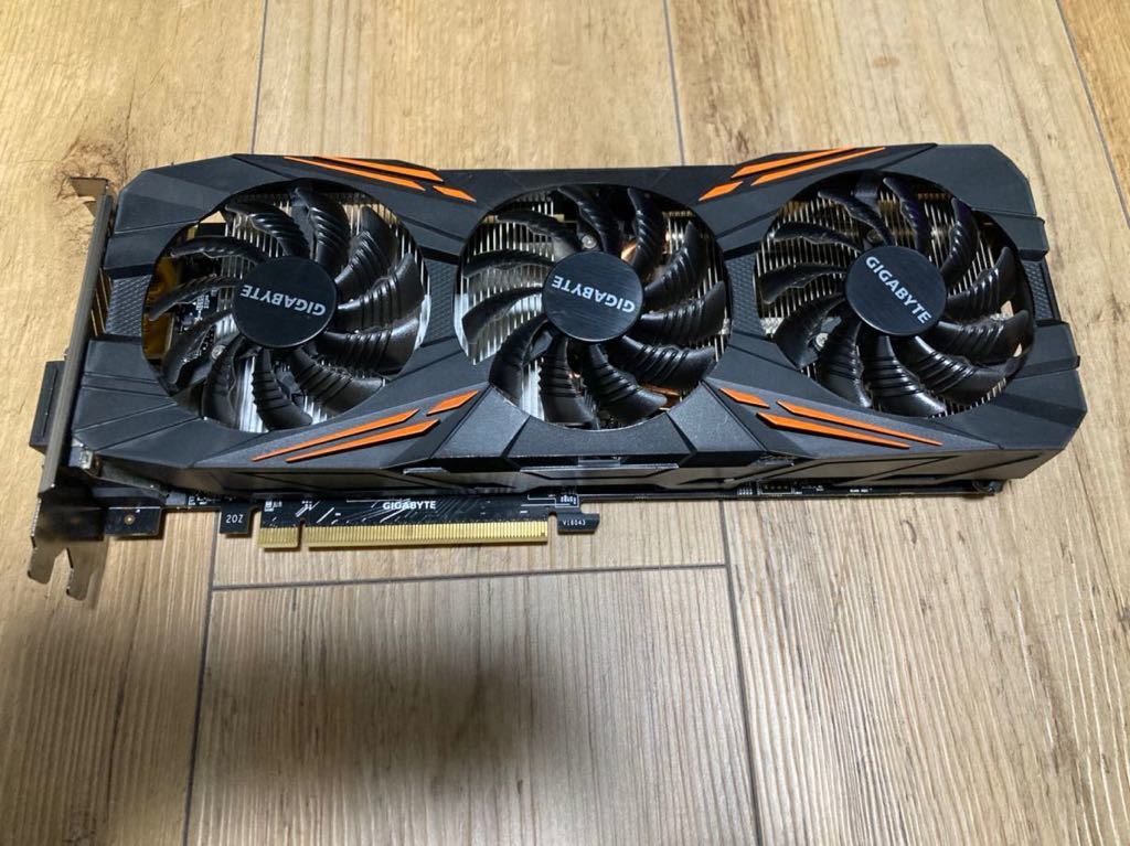 動作品】 【箱有り】GeForce GTX 1070 G1 Gaming 8G(GV-N1070G1 GAMING