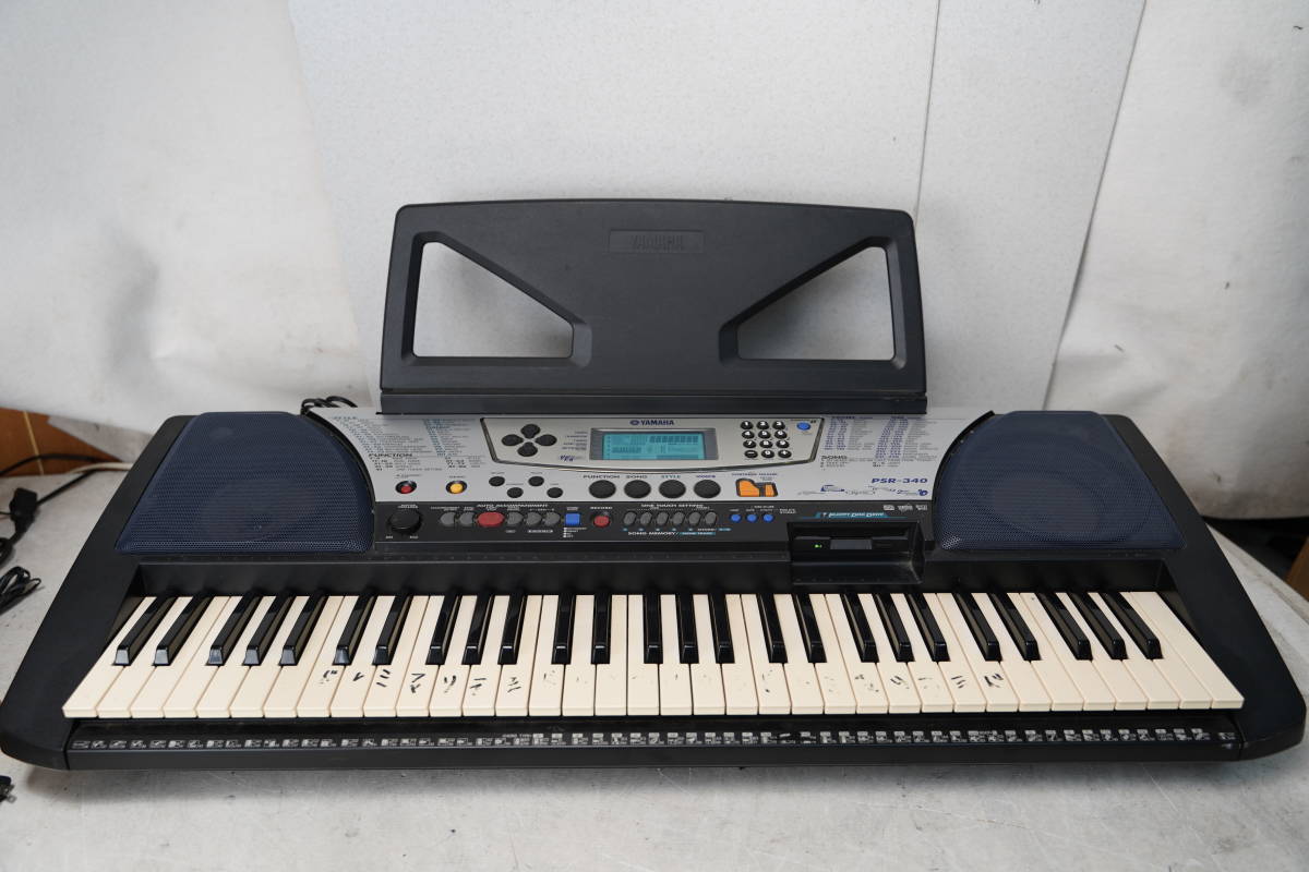 ○YAMAHA ヤマハ 電子ピアノ キーボード PORTATONE PSR-340 品 | www