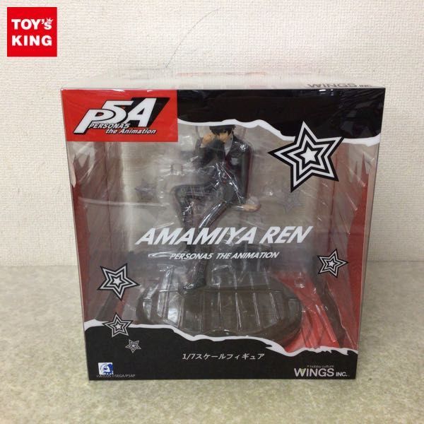 1円~ 未開封 SOULWING 1/7 ペルソナ5 THE ANIMATION 雨宮蓮