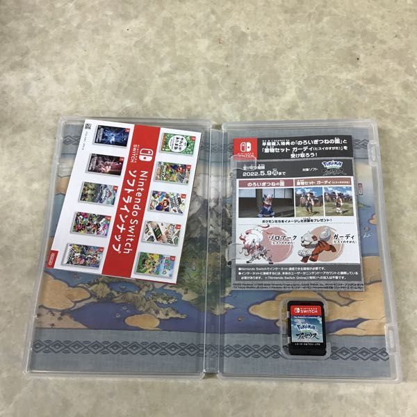 1円～ Nintendo Switch ソフト Pokemon LEGENDS アルセウス、ポケットモンスター ソード / ポケモン_画像3