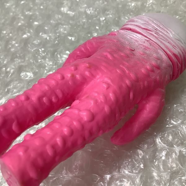 1円~ ブルマァク ウルトラマン ザラブ星人 ミニサイズ ソフビ ピンク