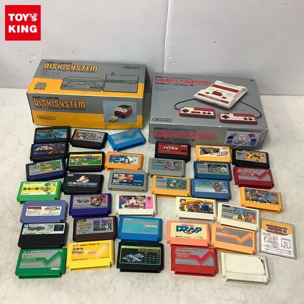 1円~ 訳あり ファミリーコンピュータ ファミコン 本体 ディスク