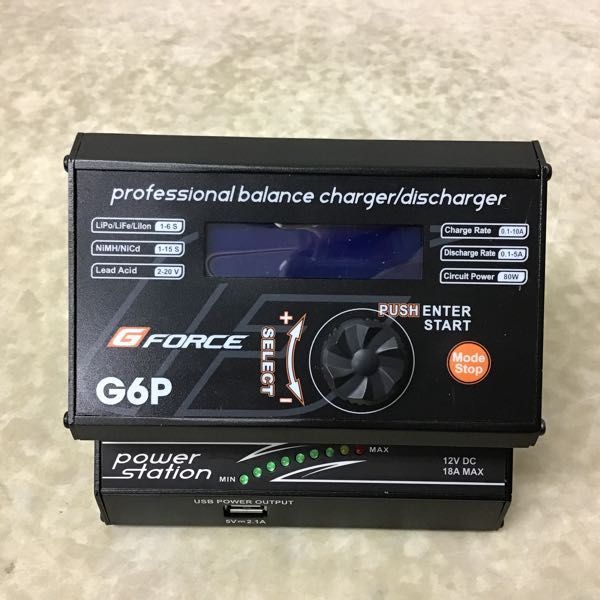 1 иен ~ отсутствует G-FORCE RC G6P AC/DC FAST CHARGER. разряд контейнер 