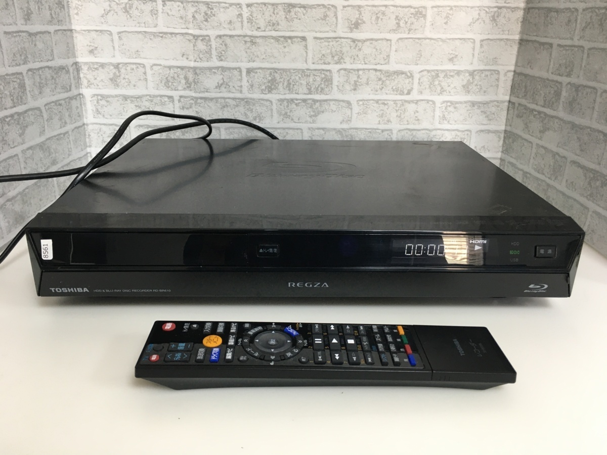 東芝 BDレコーダー RD-BR610 中古品8561