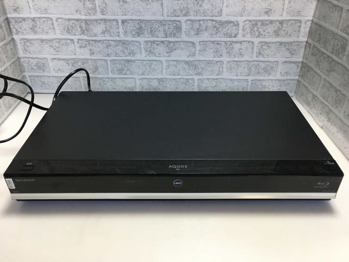 SHARP　2015年製　BDレコーダー　BD-W1700　中古品8766_画像5