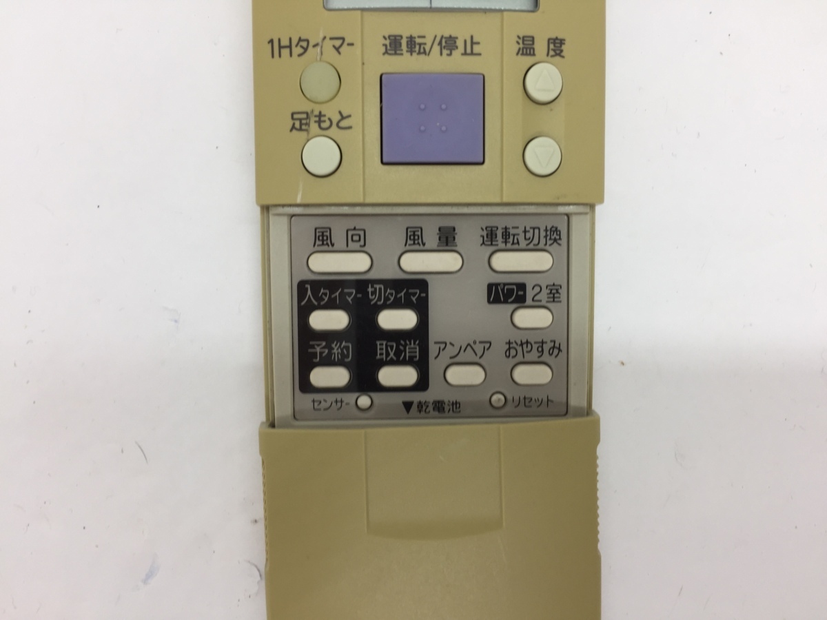 SANYO　エアコンリモコン　RCS-GA2DE　中古品A-3106_画像2