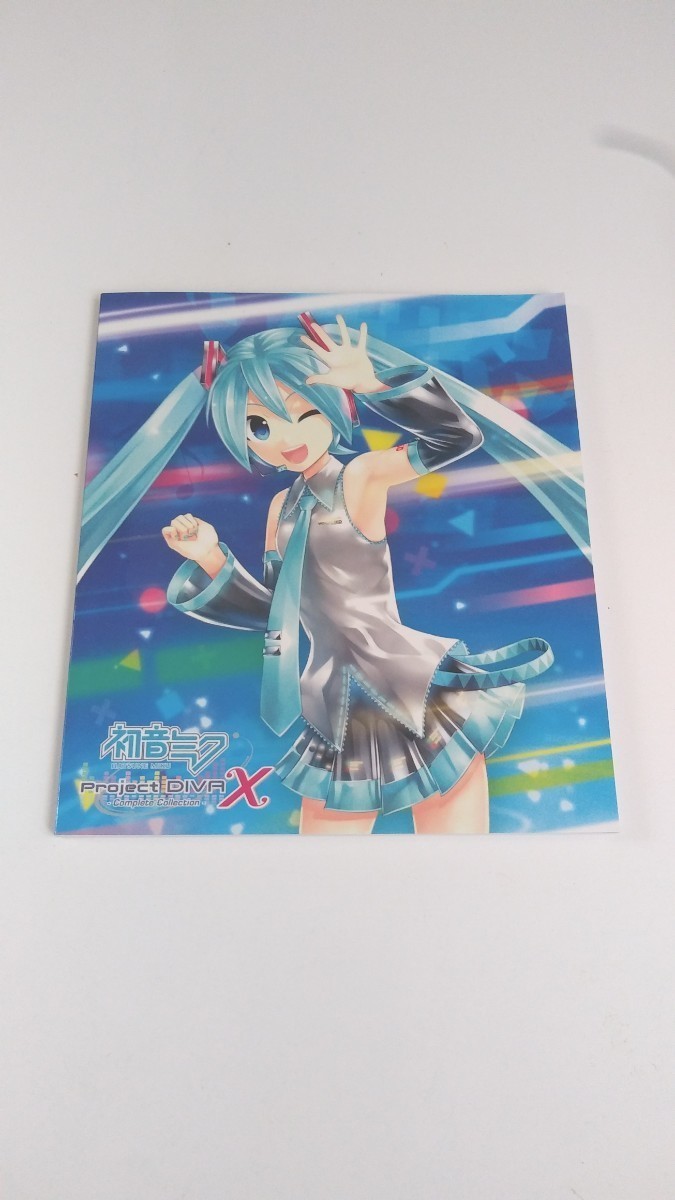 New Hatsune Miku Project DIVA X Complete Collection CD Blu-ray Stand 