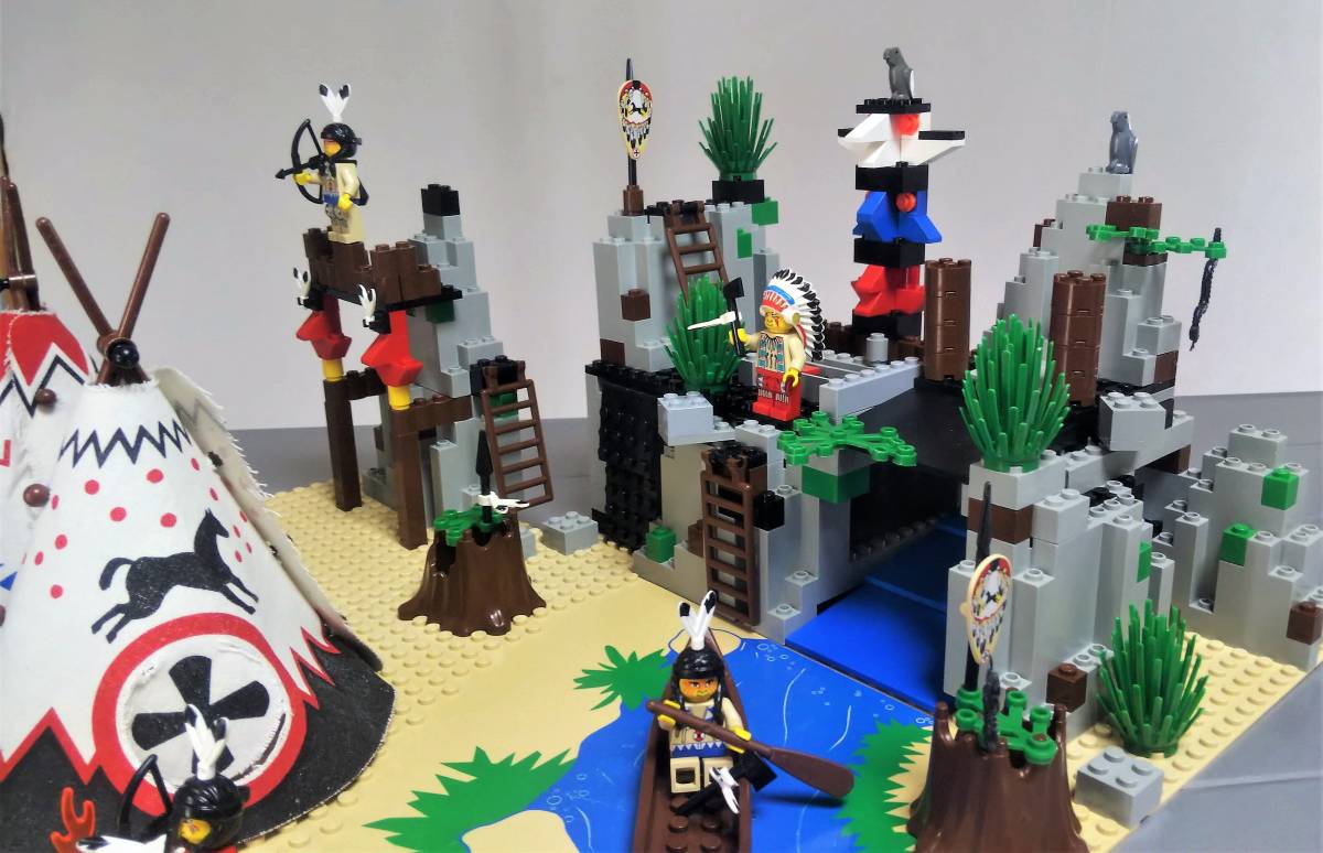 レゴ 正規品 6766 ラピッドリバービレッジ Rapid River Village Wild