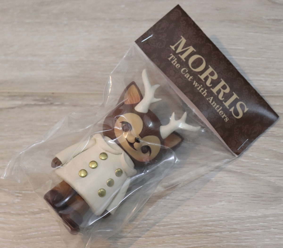 新品MORRIS The Cat with Antlers ひなたかおり ソフビ 完売品2