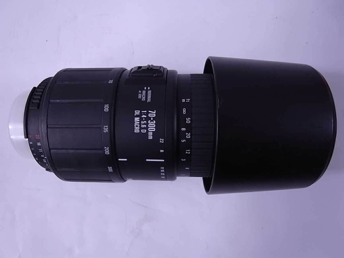 SIGMA AF lens 70~300mm F4~5.6D DL MACRO Nikon F mount 