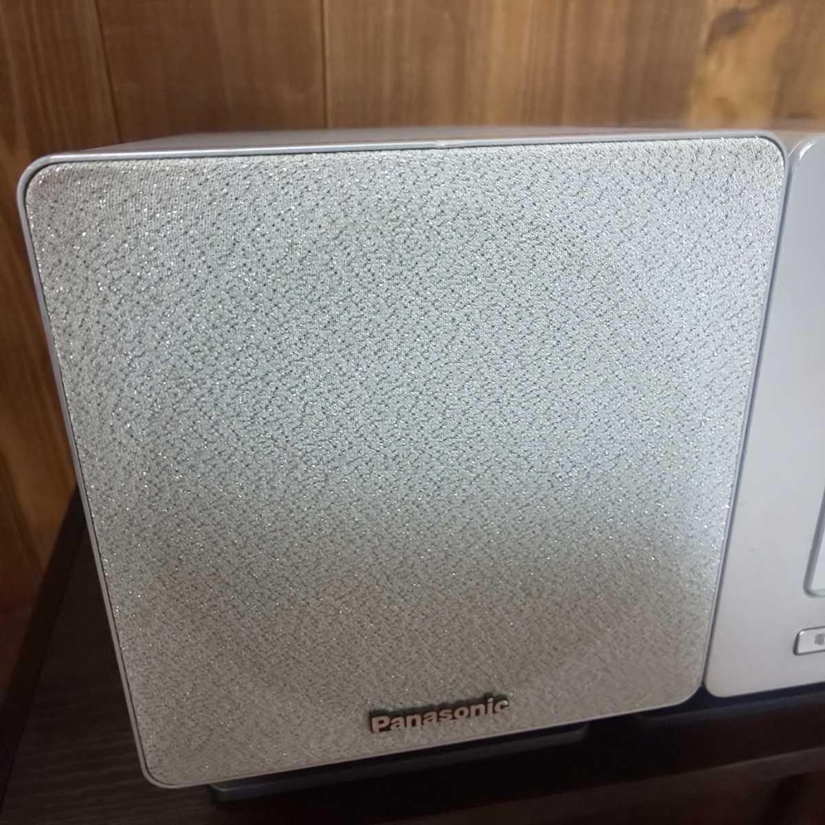 Panasonic SA-NS550SD シルバーカラー SDステレオシステム ミニコンポ／スピーカーシステム 動作品_画像8