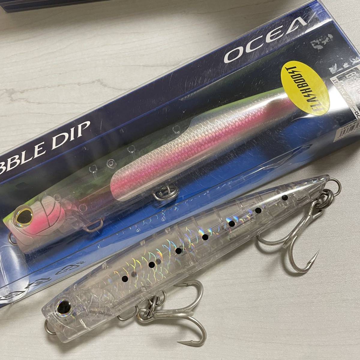 シマノ バブルディップ 220F グリーン フラッシュブースト / バブル