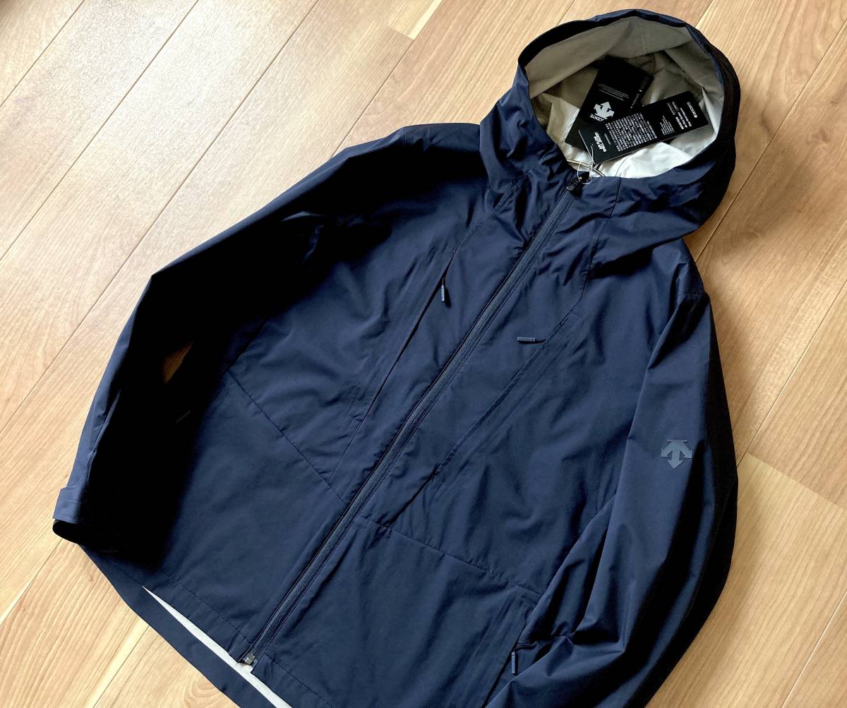 透湿・防水 2.5L / DESCENTE / AIR FLOW SHELL JACKET TRIATHLON / NV ネイビー L / デサント 多機能 エアーフロー シェル ジャケット