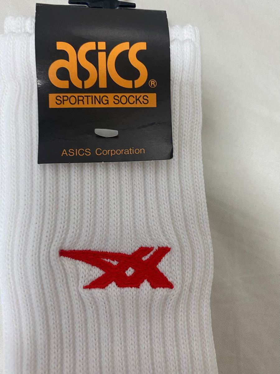 新品未使用 asics アシックス ハイソックス 旧ロゴ バレーボール 新品未使用 asics アシックス ハイソックス 旧ロゴ バレーボール