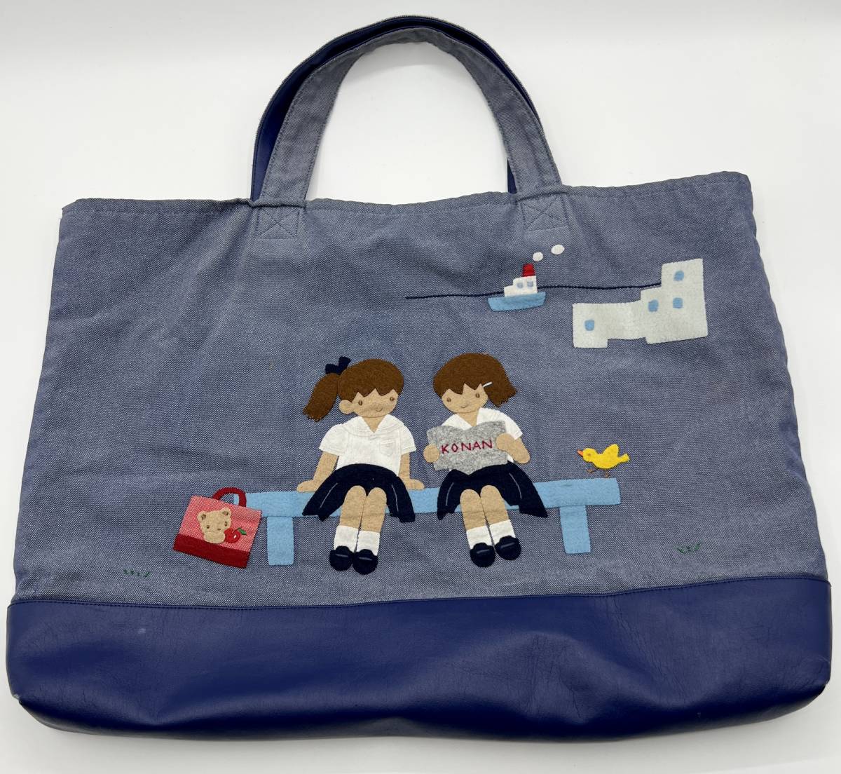 送料無料 ファミリア デニムバッグ 甲南女子 | giulianacividanes.com.br