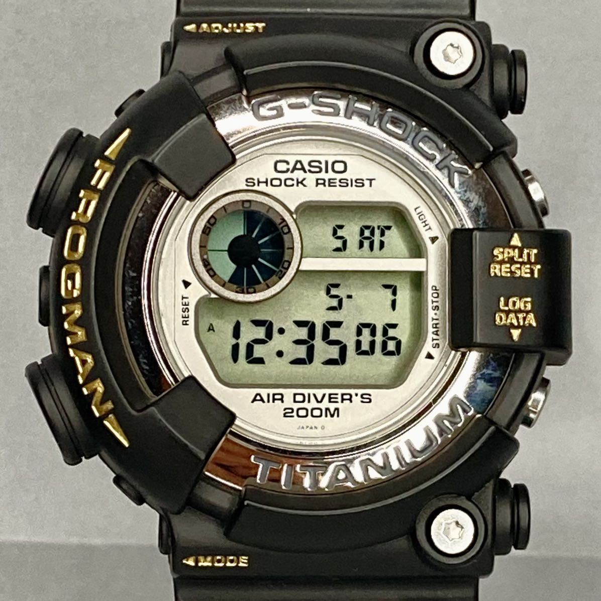 G-SHOCK DW-8201WC フロッグマン 世界サンゴ礁保護協会モデル-