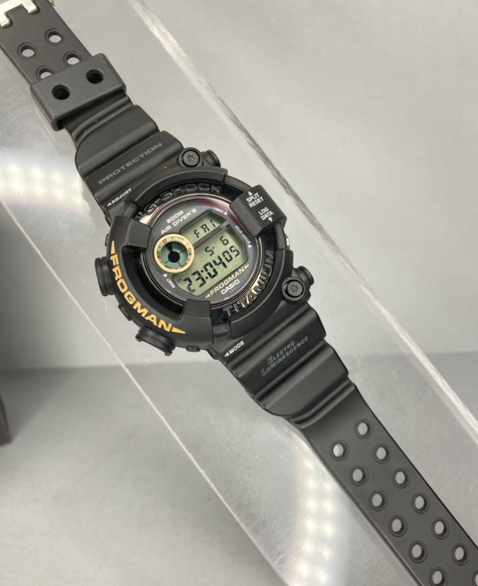 極美品 箱説付 CASIO G-SHOCK DW-8200BM-1T FROGMAN フロッグマン MEN