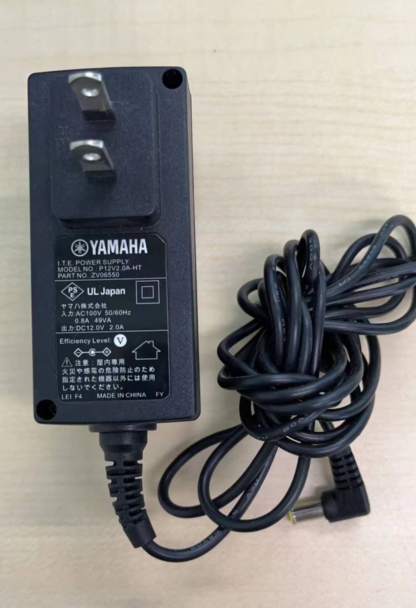  genuine products YPS-12HT Yamaha Corporation NVR700W etc. for power supply adaptor P12V2.0A-HT ZV06550[ used AC adapter ]