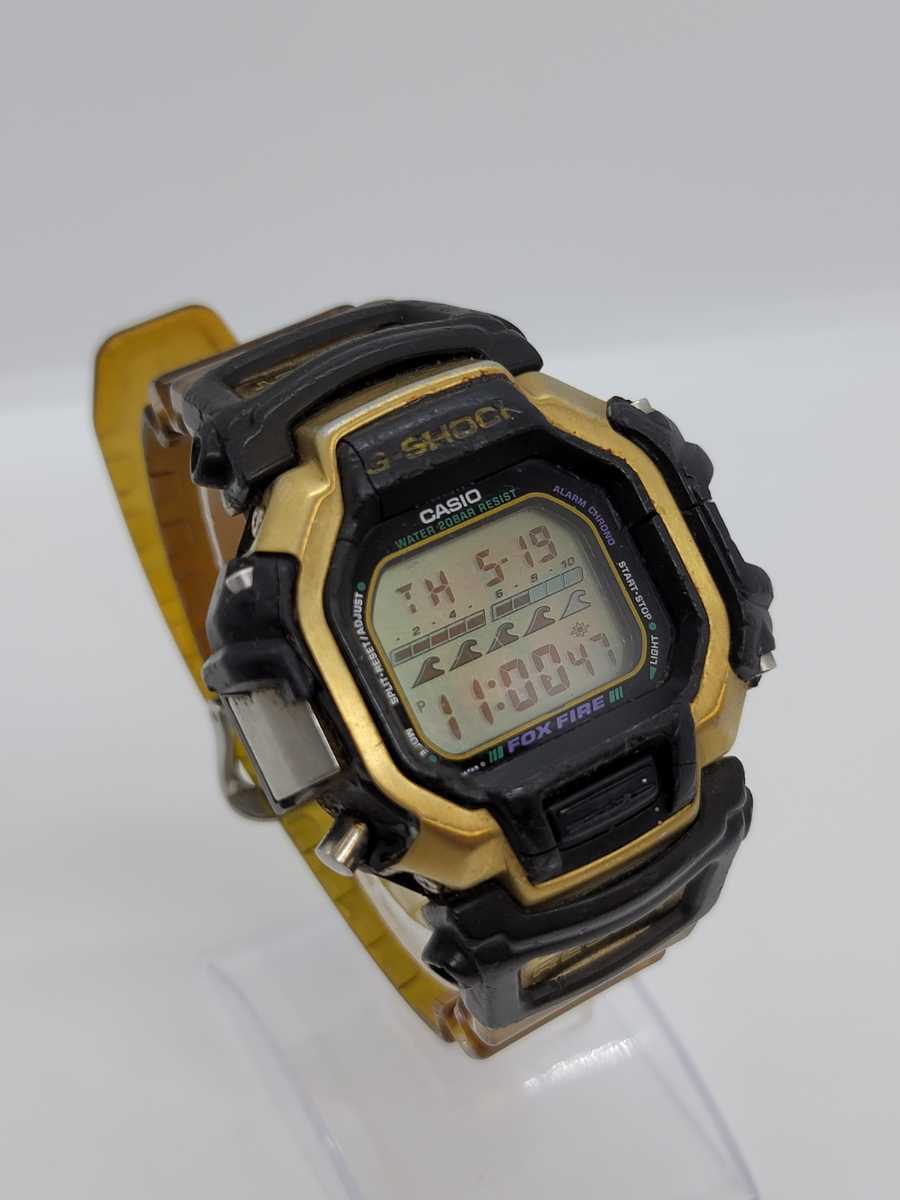 CASIO カシオ　G-SHOCK ジーショック　DW-8160 エンドレスサマー　ゴールド　スケルトン　FOX FIRE_画像1