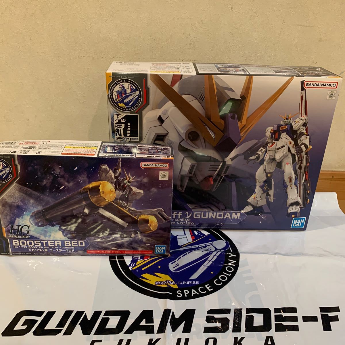 PayPayフリマ|【新品未開封】送料無料 GUNDAM SIDE-F 限定 2点セット RX-93ff ν ガンダム RG ブースターベッド HG PayPayフリマ|【新品未開封】送料無料 GUNDAM SIDE-F 限定 2点セット RX-93ff ν ガンダム RG ブースターベッド HG